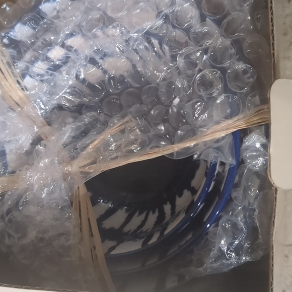 West Elm Indigo Tie Dye Bowl Set - Picture 3 of 4